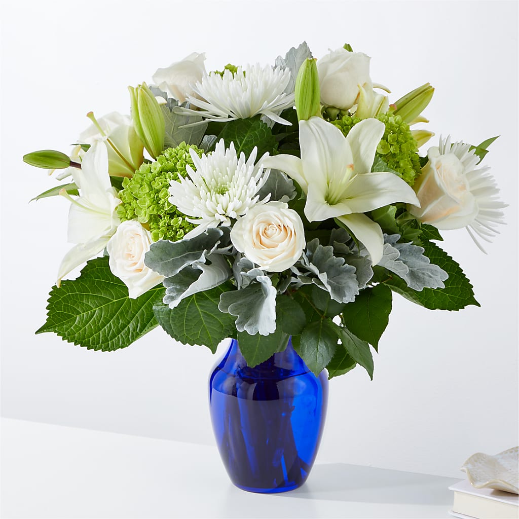 Snowy Dreams Bouquet – Olson Florist, Salem OR