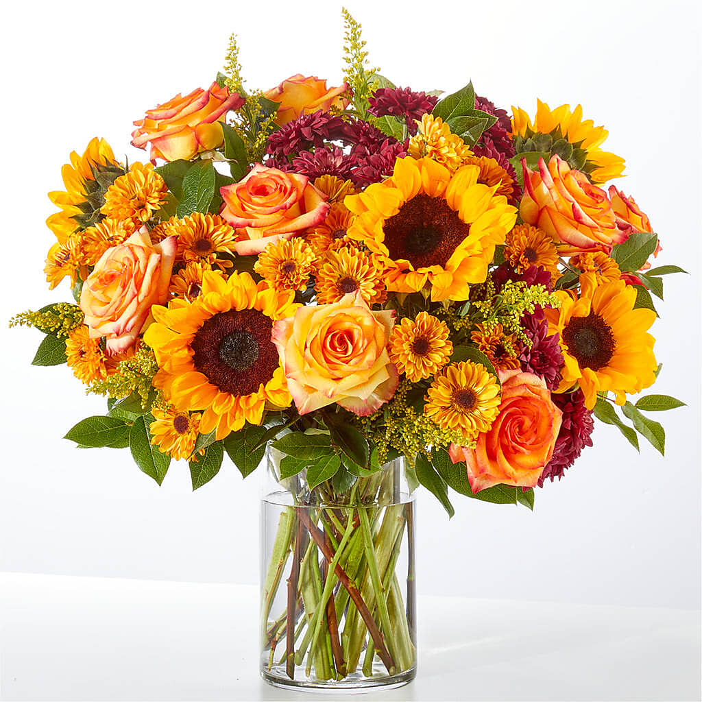 Flannel Scarf Bouquet – Olson Florist, Salem OR