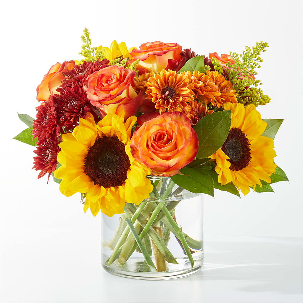 Flannel Scarf Bouquet – Olson Florist, Salem OR