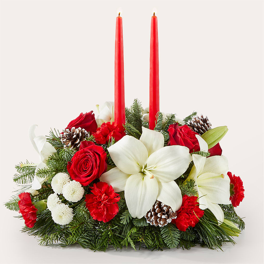 Seasonal Festivities Centerpiece – Olson Florist, Salem OR