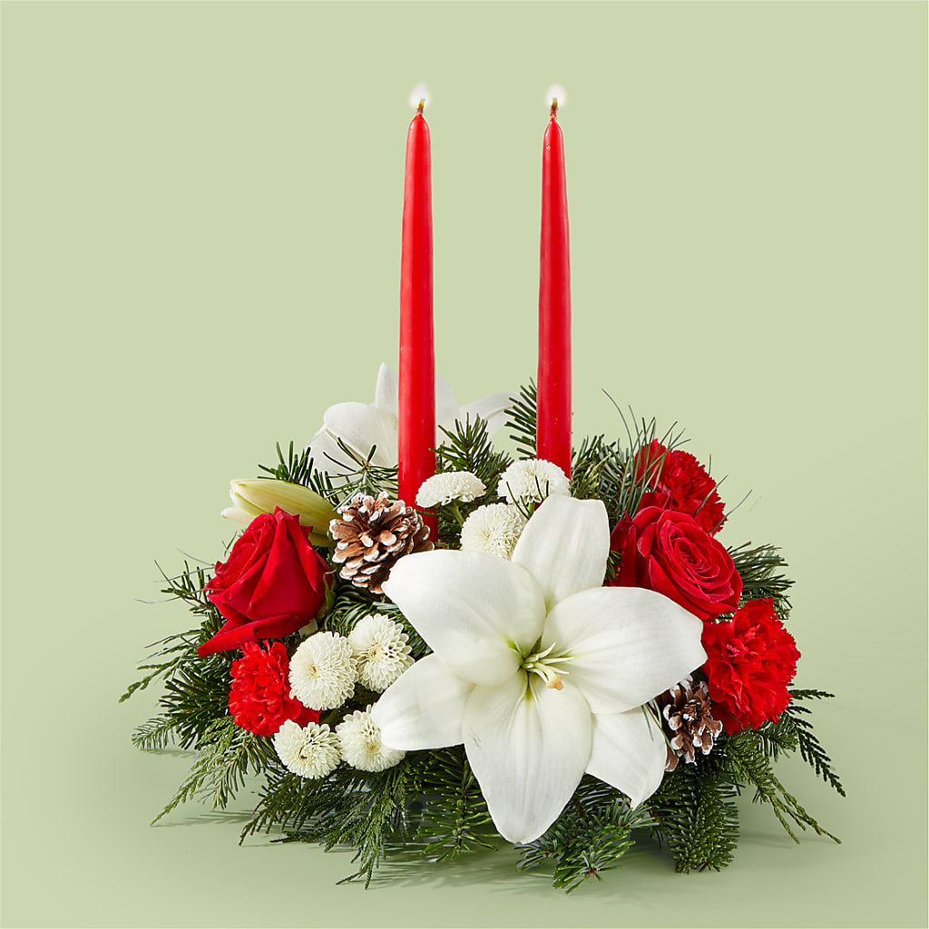 Seasonal Festivities Centerpiece – Olson Florist, Salem OR