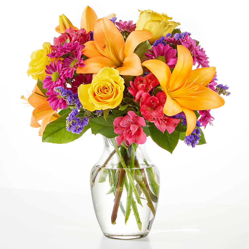 Colorful Visions Bouquet – Olson Florist, Salem OR