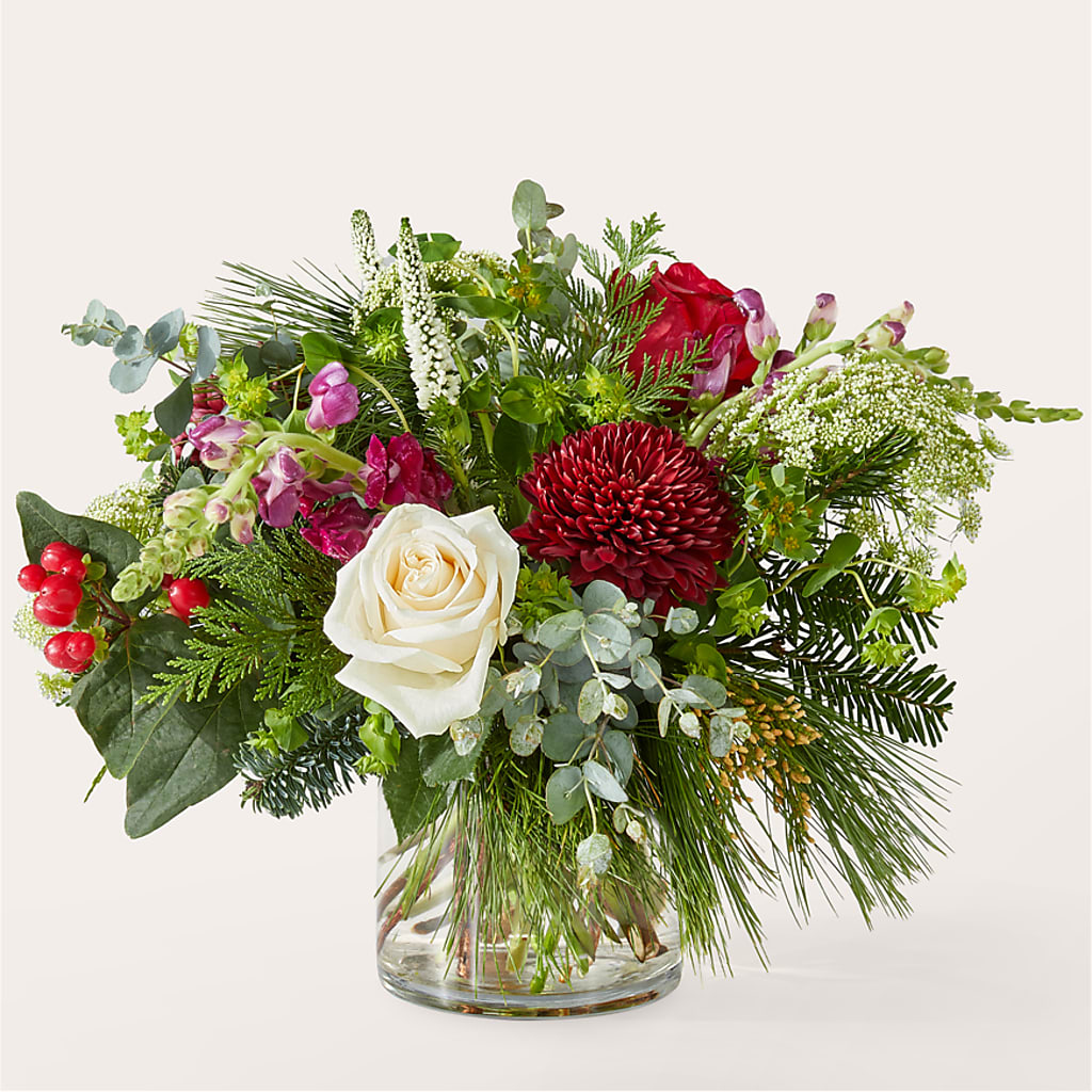 Cranberry Fizz Bouquet – Olson Florist, Salem OR
