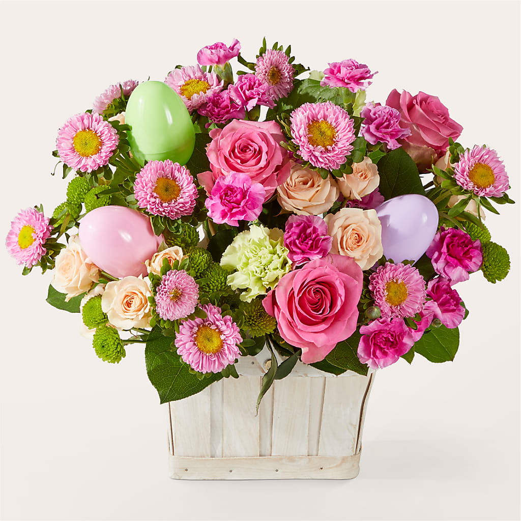 Get Eggcited Basket – Olson Florist, Salem OR