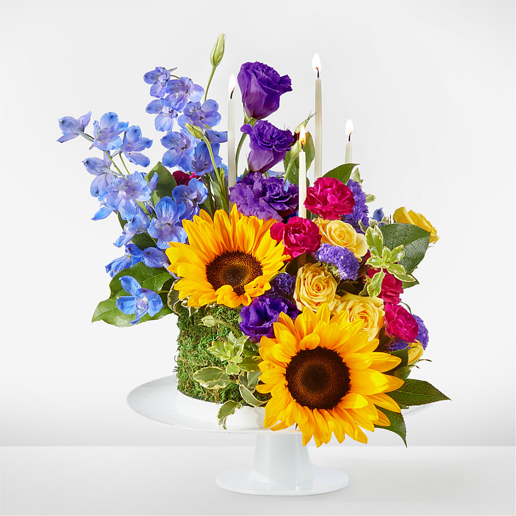 Star of the Day Floral Cake – Olson Florist, Salem OR