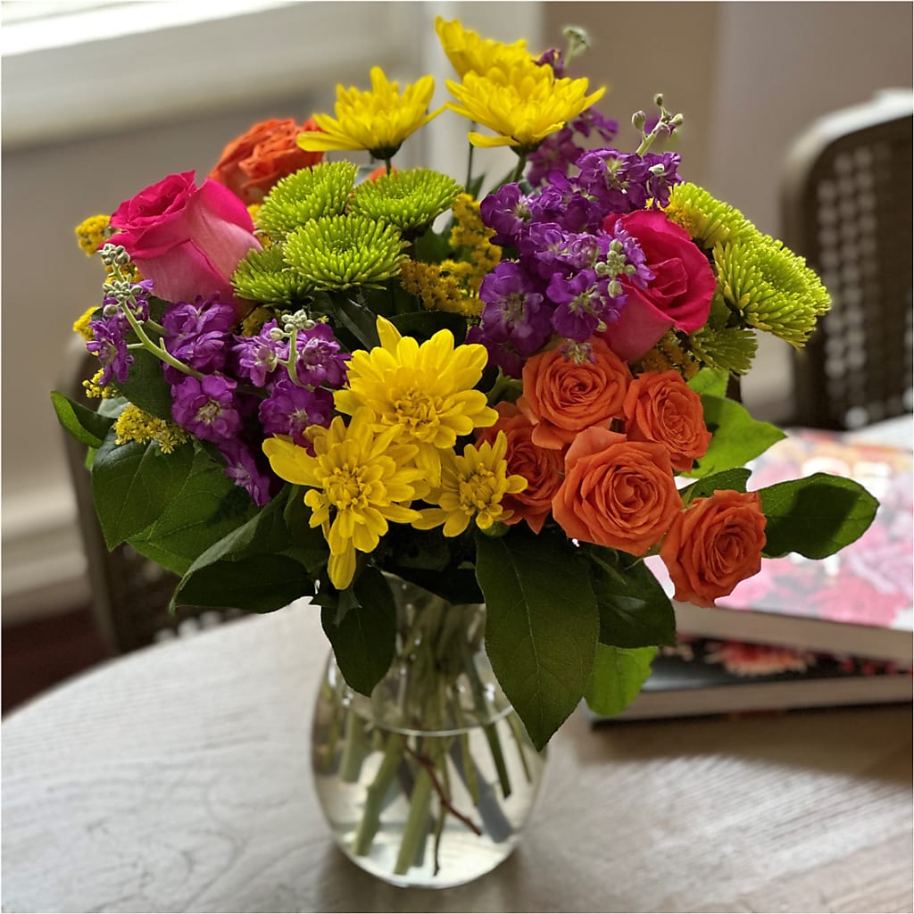 Bold & Bright – A Florist Original –  Olson Florist, Salem OR