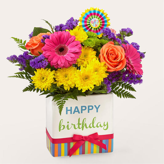 Birthday Brights Bouquet –  Olson Florist, Salem OR