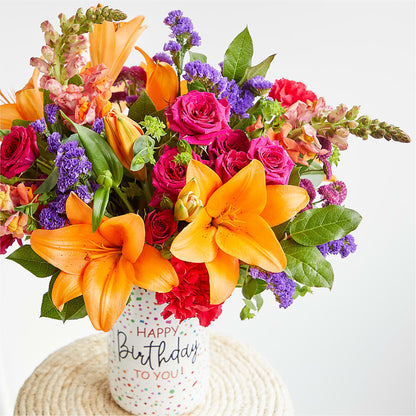 Birthday Palooza Bouquet –  Olson Florist, Salem OR