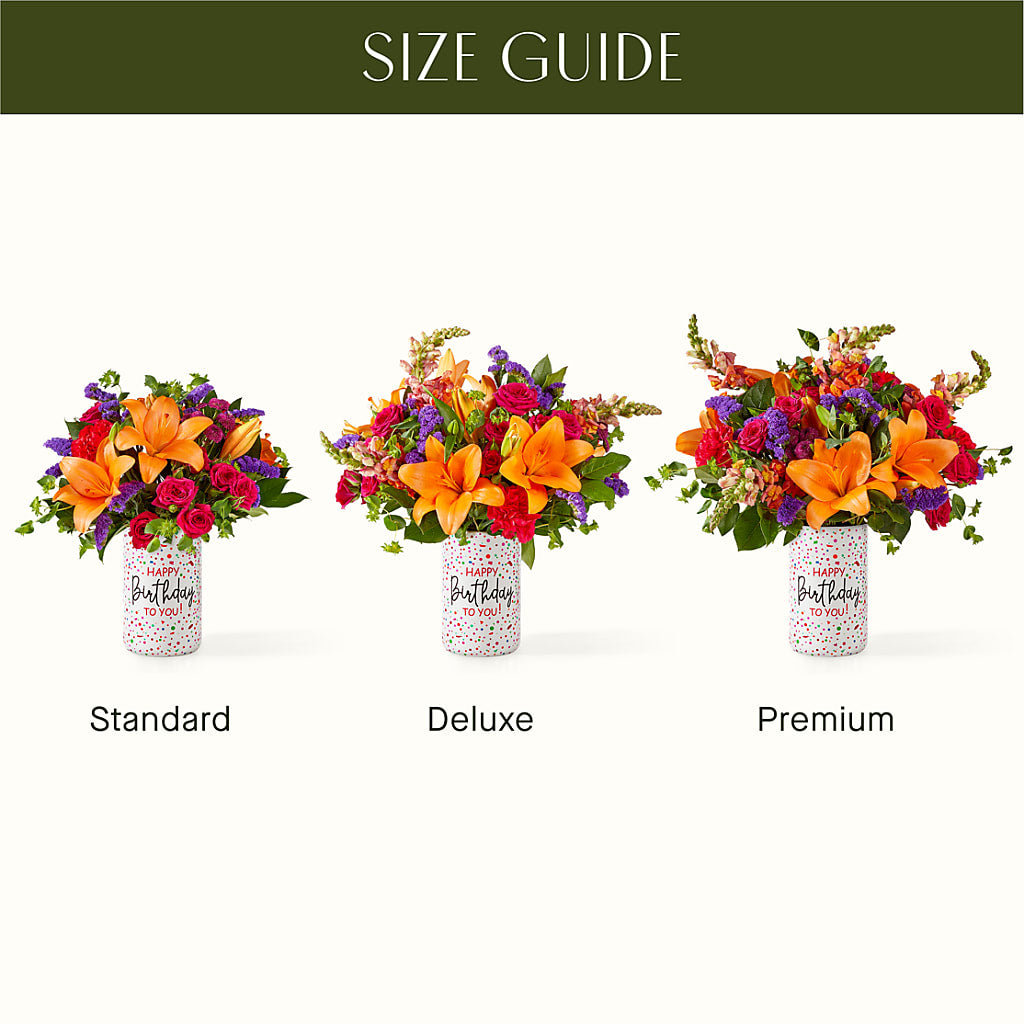 Birthday Palooza Bouquet –  Olson Florist, Salem OR