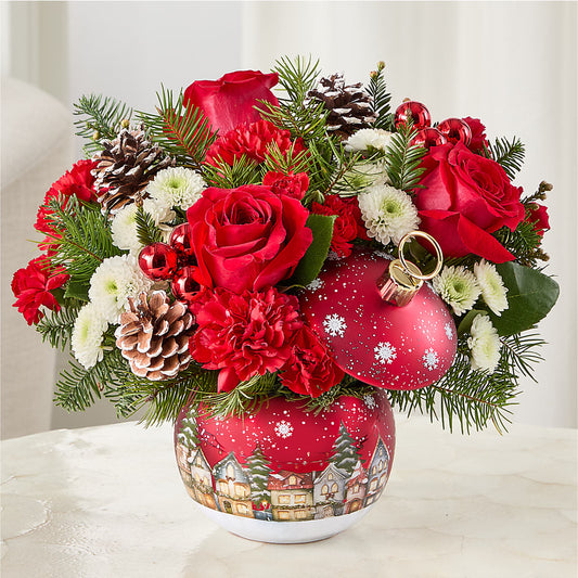 Christmas Carols Ornament –  Olson Florist, Salem OR
