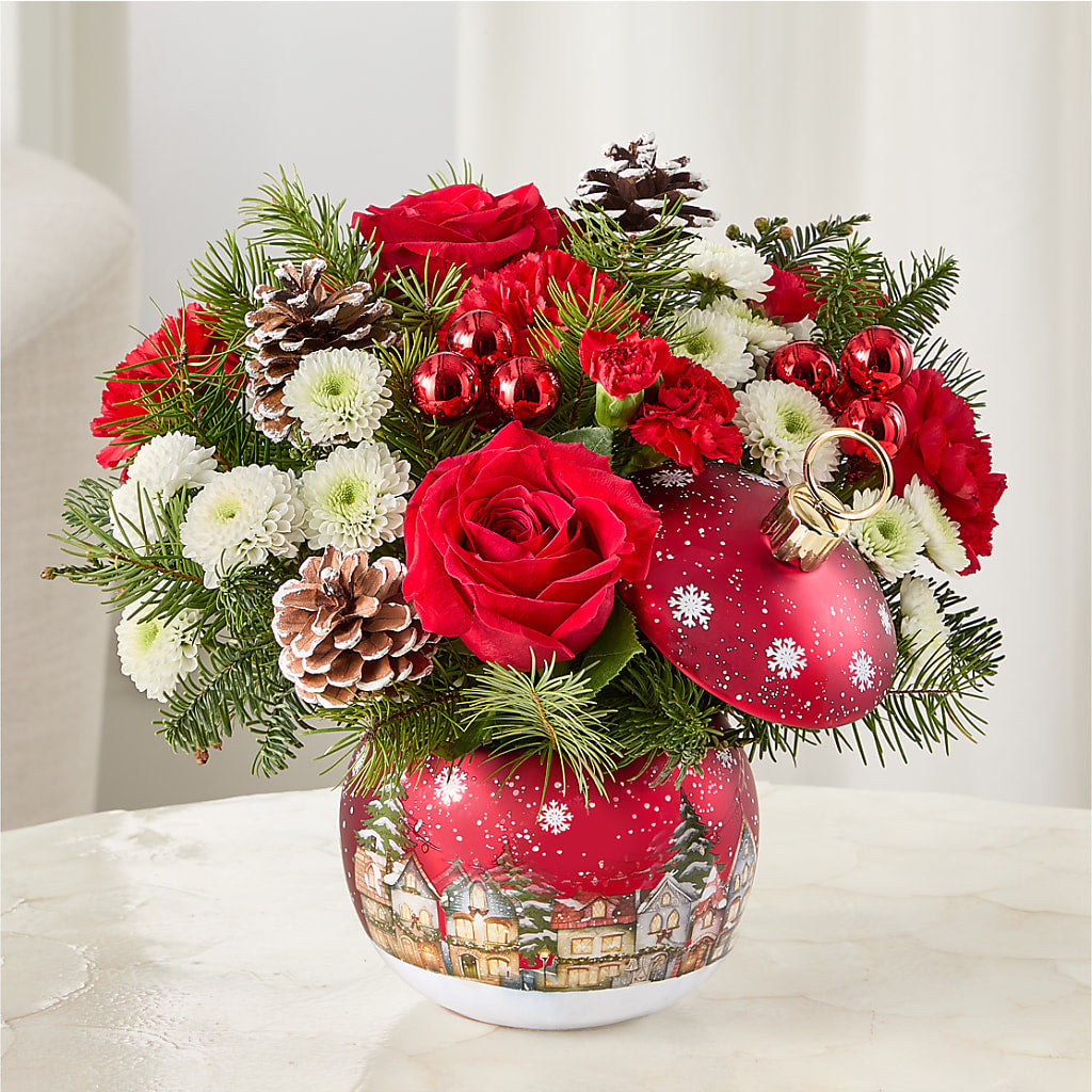Christmas Carols Ornament –  Olson Florist, Salem OR