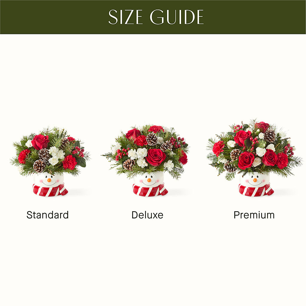 Jolly Snowman Bouquet –  Olson Florist, Salem OR