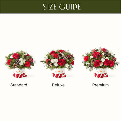 Jolly Snowman Bouquet –  Olson Florist, Salem OR