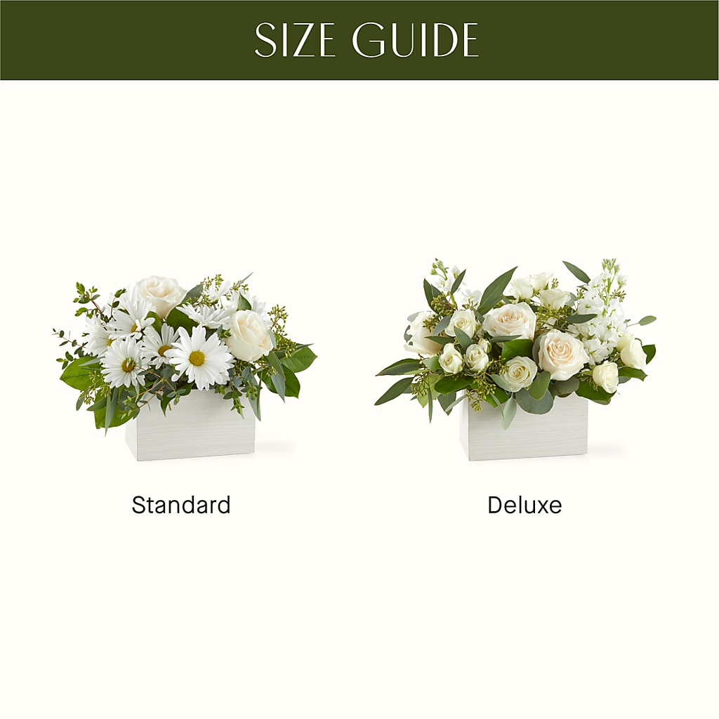 Fresh Linen Box Bouquet –  Olson Florist, Salem OR