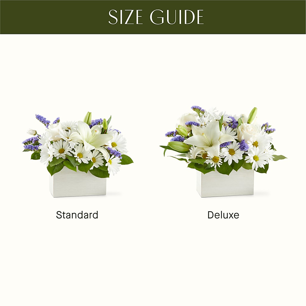 Beyond Blue Box Bouquet –  Olson Florist, Salem OR