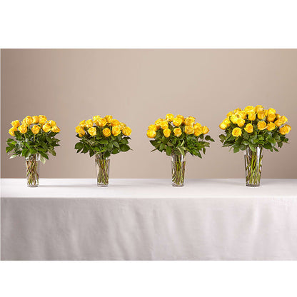 Long Stem Yellow Rose Bouquet –  Olson Florist, Salem OR