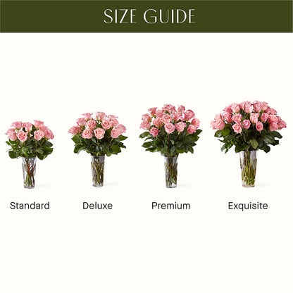 Long Stem Pink Rose Bouquet –  Olson Florist, Salem OR