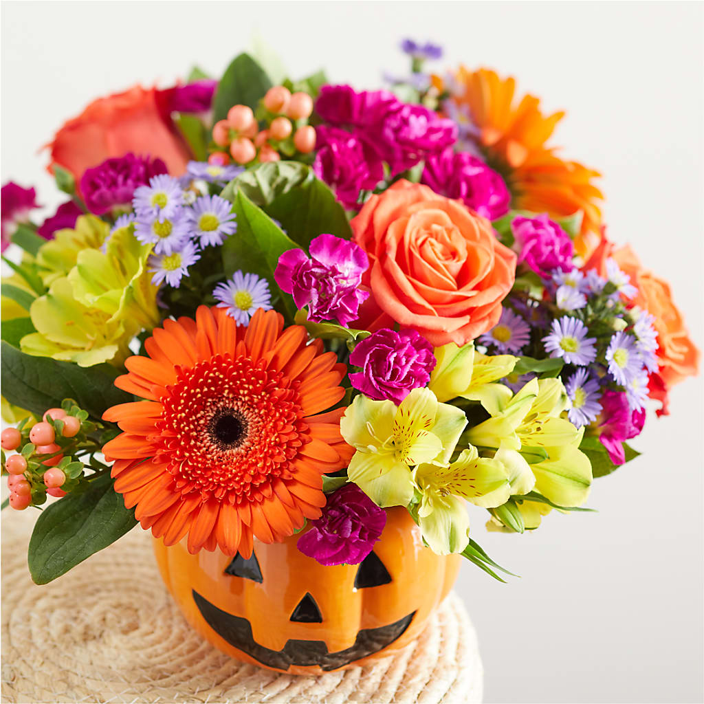 Tricks & Treats Pumpkin –  Olson Florist, Salem OR