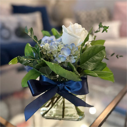 Sky Blue Delight Bouquet –  Olson Florist, Salem OR