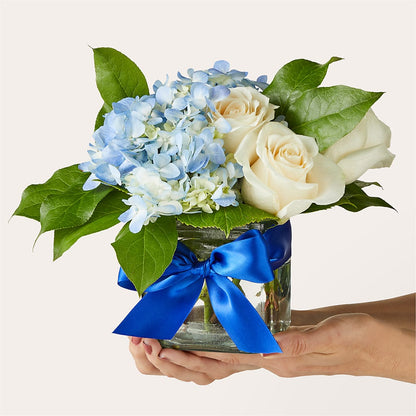 Sky Blue Delight Bouquet –  Olson Florist, Salem OR