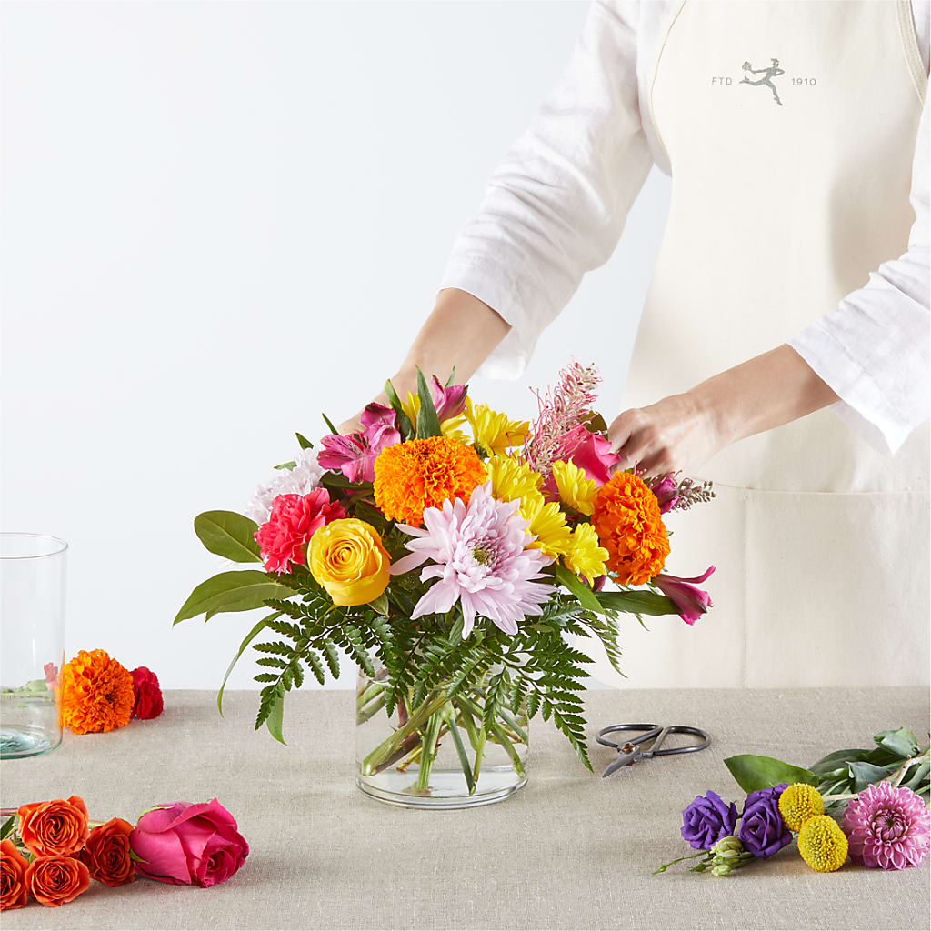 Feast of Color – A Florist Original –  Olson Florist, Salem OR