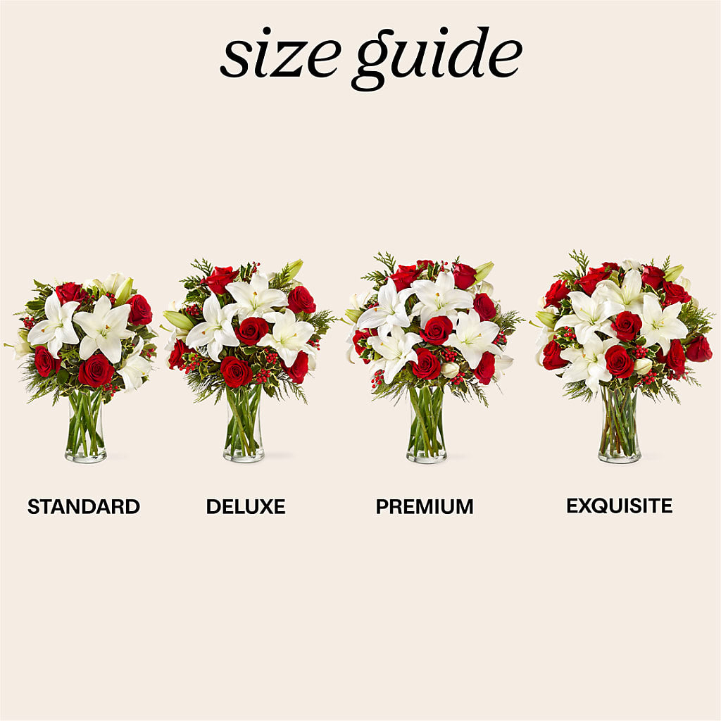 Sparkling Snowflakes Bouquet –  Olson Florist, Salem OR