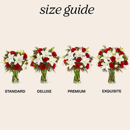 Sparkling Snowflakes Bouquet –  Olson Florist, Salem OR