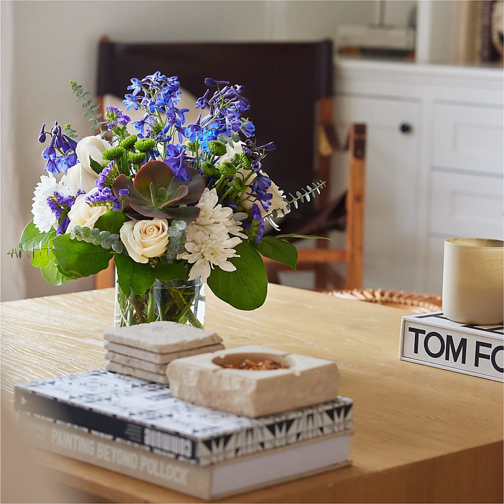 Cerulean Waves Bouquet –  Olson Florist, Salem OR