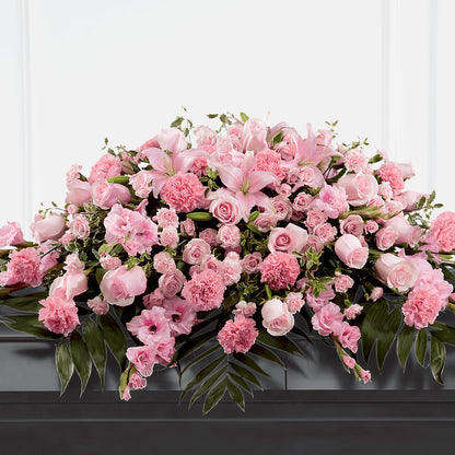 Garden of Comfort Casket Spray (Standard) –  Olson Florist, Salem OR
