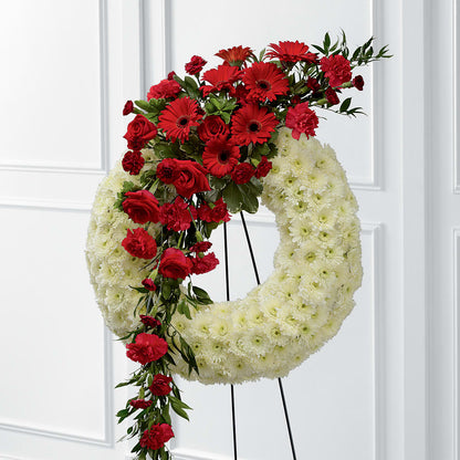 Graceful Tribute Wreath –  Olson Florist, Salem OR