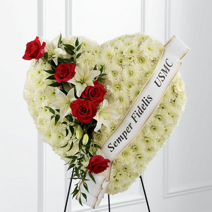 Heartfelt Hero Standing Heart –  Olson Florist, Salem OR