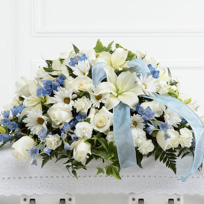 Tender Treasure Casket Spray –  Olson Florist, Salem OR