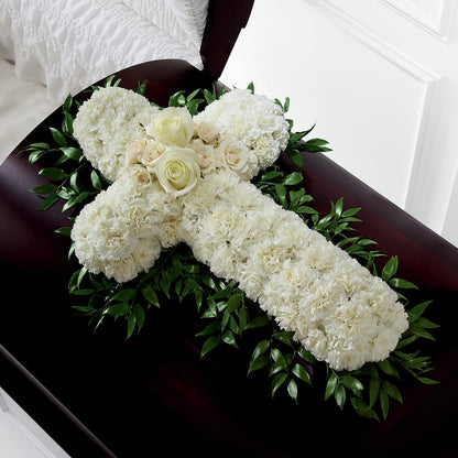 Peaceful Memories Casket Spray (Standard) –  Olson Florist, Salem OR
