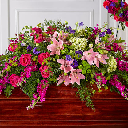 Radiant Tribute Casket Spray –  Olson Florist, Salem OR