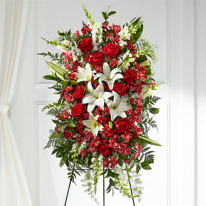 Everlasting Memory Standing Spray –  Olson Florist, Salem OR
