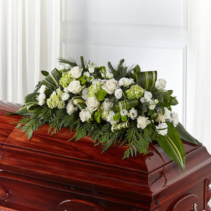 Hopeful Gesture Casket Spray –  Olson Florist, Salem OR
