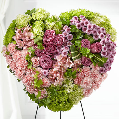 Heartwarming Standing Heart –  Olson Florist, Salem OR