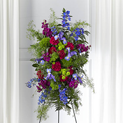 Heavenly Skies Standing Spray –  Olson Florist, Salem OR