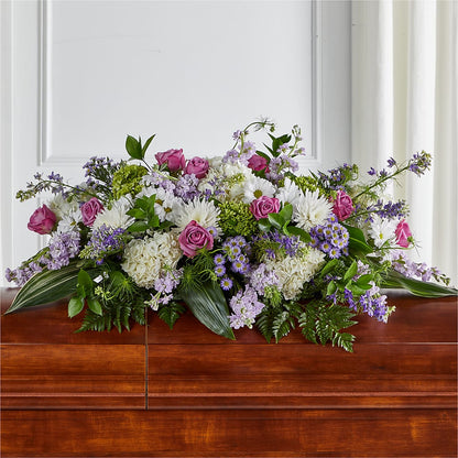 Meadows of Serenity Casket Spray –  Olson Florist, Salem OR