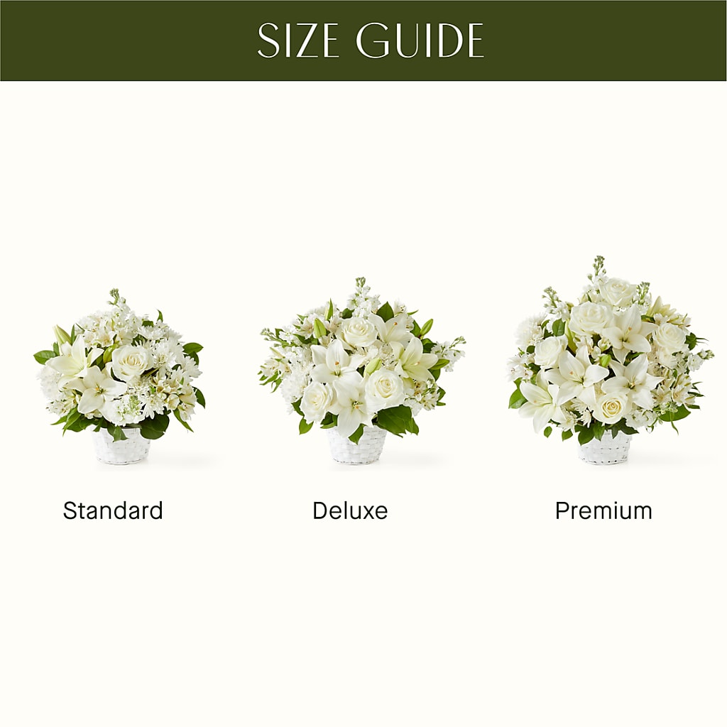 Peaceful Reflections Arrangement –  Olson Florist, Salem OR