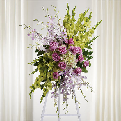 Lasting Legacy Standing Spray –  Olson Florist, Salem OR