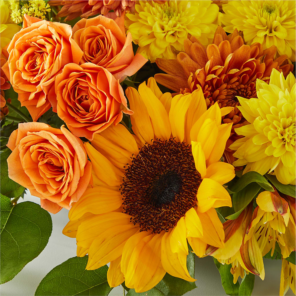 Autumn Harmony Centerpiece –  Olson Florist, Salem OR