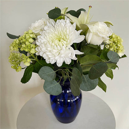 Snowy Dreams Bouquet –  Olson Florist, Salem OR