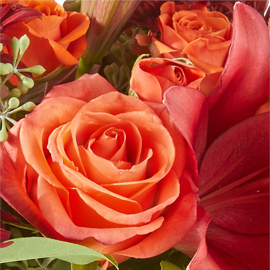 Crimson Leaves Bouquet –  Olson Florist, Salem OR