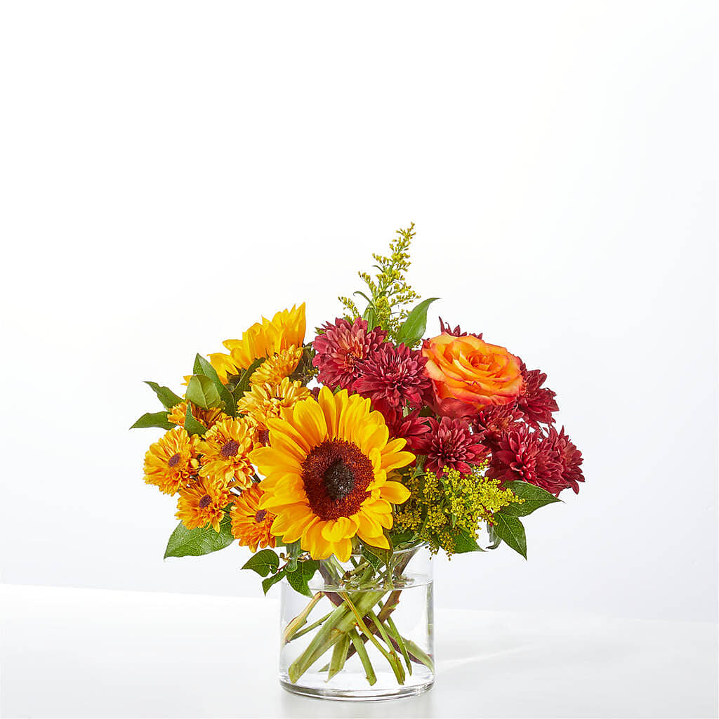 Flannel Scarf Bouquet –  Olson Florist, Salem OR