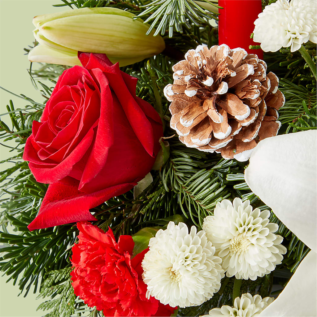 Seasonal Festivities Centerpiece –  Olson Florist, Salem OR