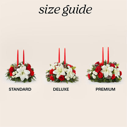 Seasonal Festivities Centerpiece –  Olson Florist, Salem OR