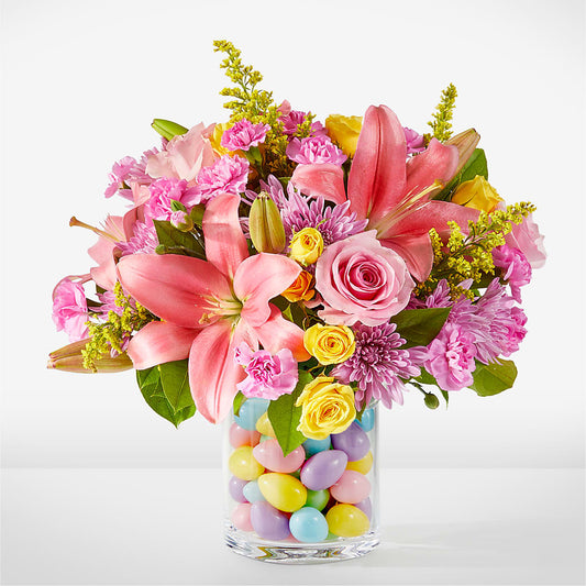 Bouquet de chasse aux œufs de Pâques