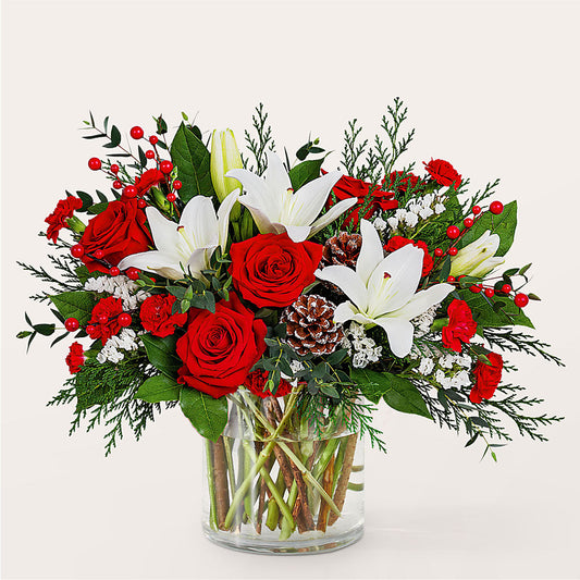 Best in Snow Bouquet –  Olson Florist, Salem OR