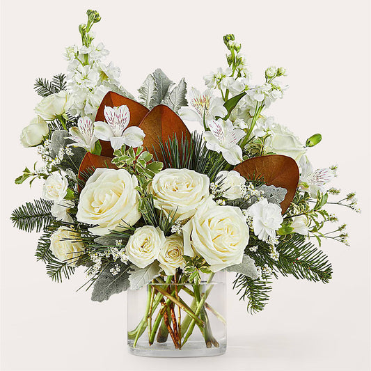 Fresh Snowfall Bouquet –  Olson Florist, Salem OR